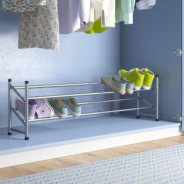 Teal shoe deals rack